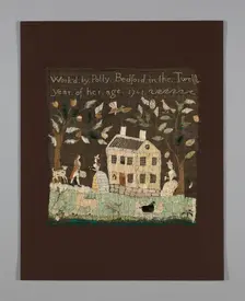 Sampler, Massachusetts, 1791. Creator: Polly Bedford