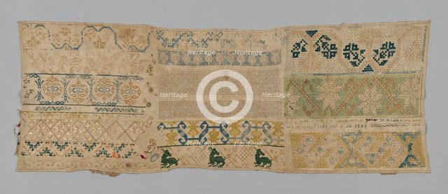 Sampler, México, 1803. Creator: Unknown.