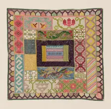Sampler, México, 1825/75. Creator: Unknown