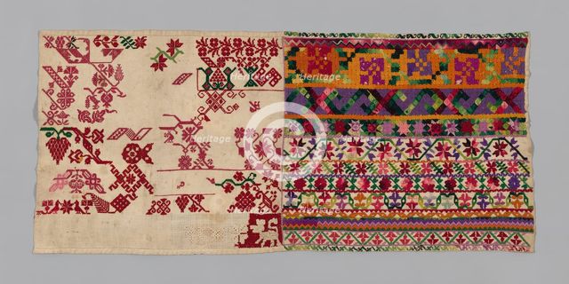 Sampler, México, 1825/75. Creator: Unknown.