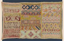 Sampler, México, 1825/75. Creator: Unknown