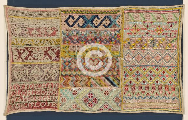 Sampler, México, 1825/75. Creator: Unknown.
