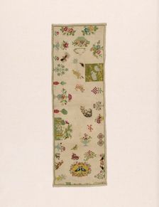 Sampler, México, 1825/75. Creator: Unknown