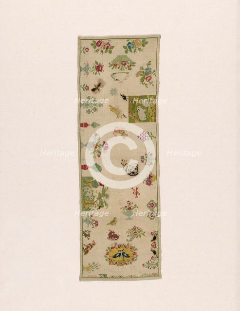 Sampler, México, 1825/75. Creator: Unknown.