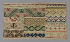 Sampler, México, 19th century. Creator: Unknown