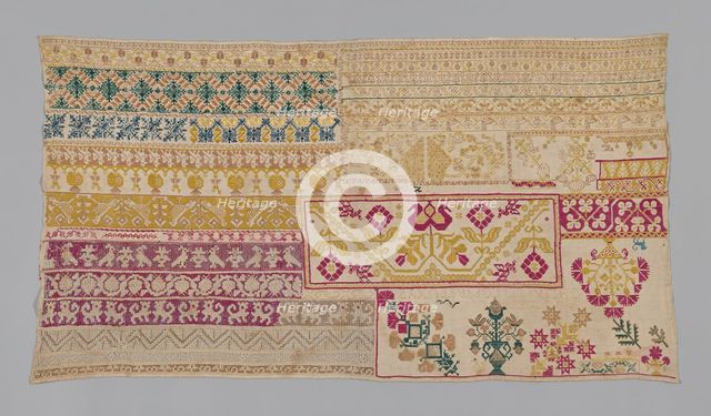 Sampler, México, 19th century. Creator: Unknown.