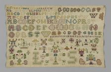 Sampler, Netherlands, 1769. Creator: Unknown