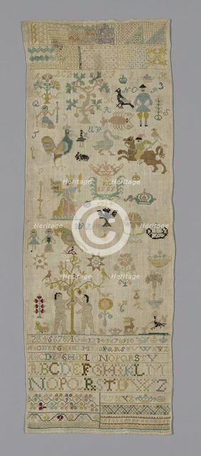 Sampler, Netherlands, 1794. Creator: Unknown.
