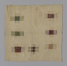 Sampler, Netherlands, 19th century. Creator: Unknown