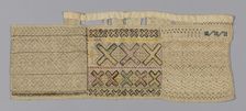 Sampler, Spain, 19th century. Creator: Unknown