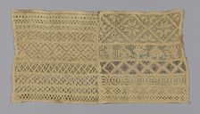 Sampler, Spain, 19th century. Creator: Unknown