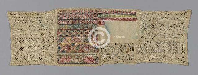 Sampler, Spain, 19th century. Creator: Unknown.