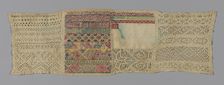 Sampler, Spain, 19th century. Creator: Unknown