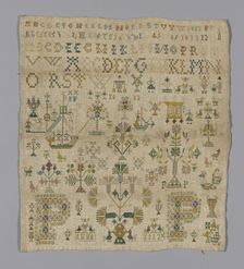 Sampler, Switzerland, 1812. Creator: Unknown
