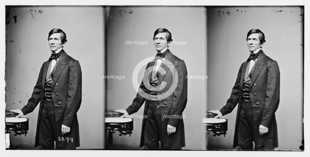 Sampson, Rev. of old E. St. Baptist Church, ca. 1860-1865.  Creator: Unknown.