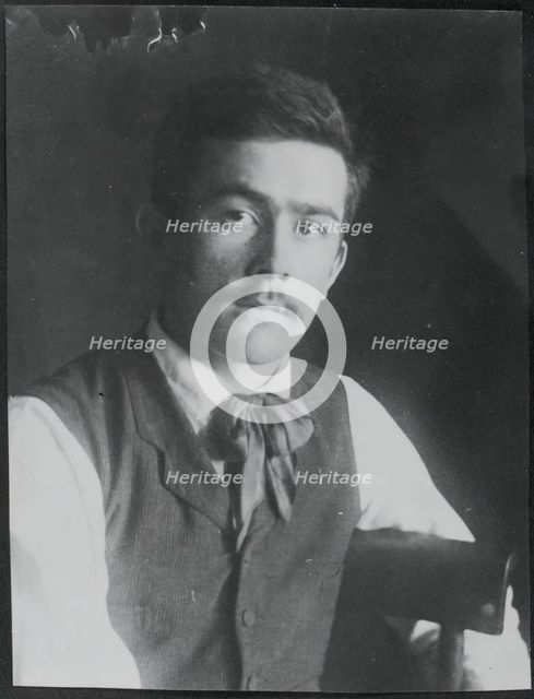 Samuel Murray, c. 1890. Creator: Thomas Eakins.