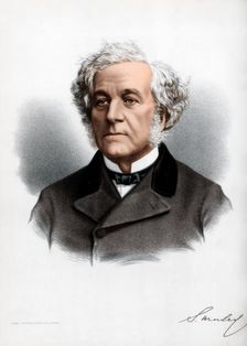 Samuel Morley, abolitionist, political radical, and statesman, c1890.Artist: Cassell, Petter & Galpin