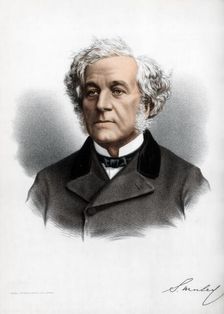 Samuel Morley, abolitionist, political radical, and statesman, c1890.Artist: Cassell, Petter & Galpin
