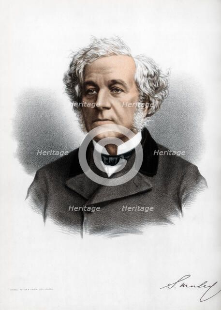 Samuel Morley, abolitionist, political radical, and statesman, c1890.Artist: Cassell, Petter & Galpin