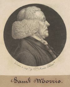Samuel Morris, 1798. Creator: Charles Balthazar Julien Févret de Saint-Mémin