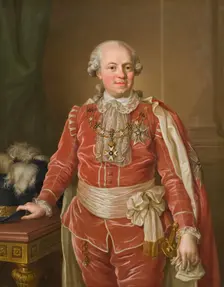 Samuel of Ugglas (1750-1812), count, governor, president of the chamber..., c1780. Creator: Ulrika Fredrika Pasch
