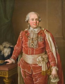 Samuel of Ugglas (1750-1812), count, governor, president of the chamber..., c1780. Creator: Ulrika Fredrika Pasch