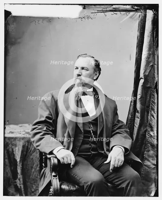 Samuel Augustus Merritt, between 1860 and 1875. Creator: Unknown.