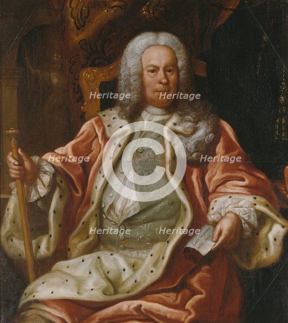 Samuel Åkerhielm af Margretelund d.y., 1684-1768, 18th century. Creator: Lorens Pasch the Elder.