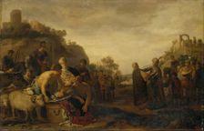 Samuel and Saul, 1650. Creator: Claes Cornelisz. Moeyaert