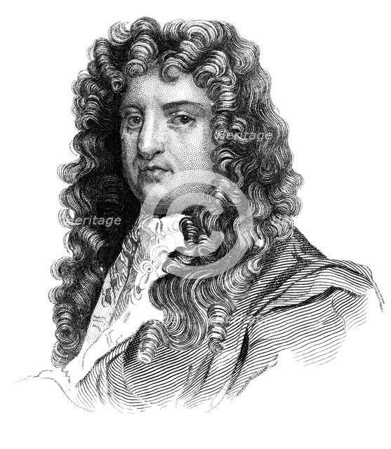 Samuel Butler, 17th century English poet and satirist, (c1850). Artist: Unknown