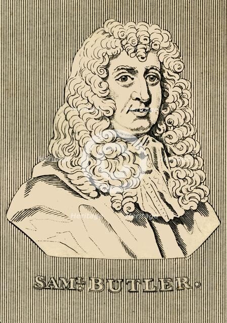 'Samuel Butler', (1613-1680), 1830. Creator: Unknown.