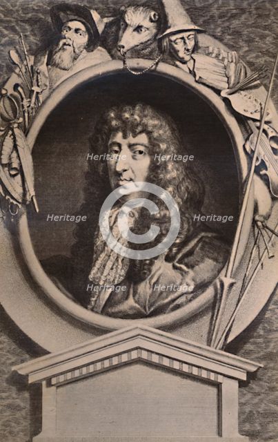 Samuel Butler, English poet and satirist, 18th century (1894). Artist: George Vertue.