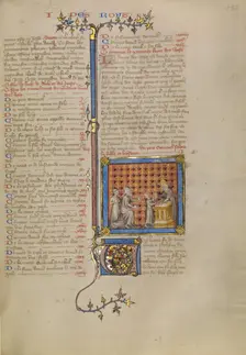 Samuel before Eli the Priest, about 1360-1370. Creator: Master of Jean de Mandeville
