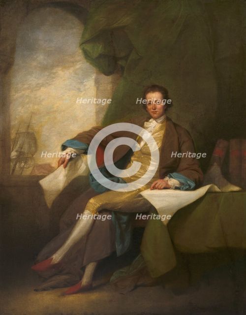 Samuel Blodget, c. 1784. Creator: John Trumbull.