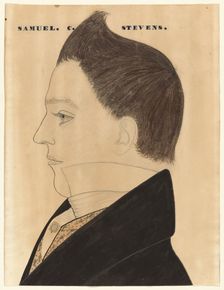 Samuel C. Stevens, c. 1820. Creator: Unknown