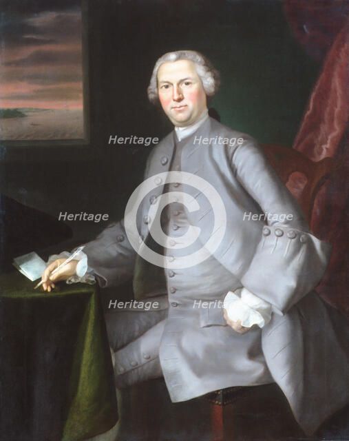 Samuel Cutts, ca. 1762-63. Creator: Joseph Blackburn.
