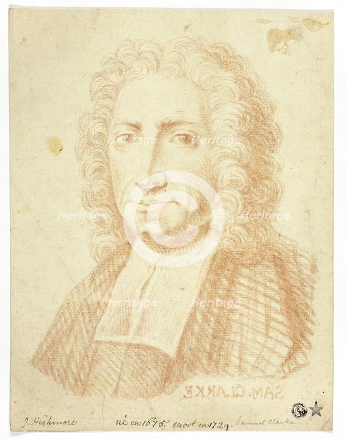 Samuel Clarke, n.d. Creator: Joseph Highmore.