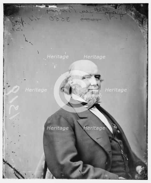 Samuel Clarke Pomeroy of Kansas, between 1860 and 1875. Creator: Unknown.