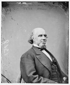 Samuel Clarke Pomeroy of Kansas, between 1860 and 1875. Creator: Unknown