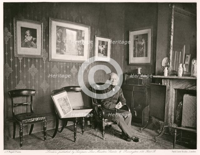 Samuel Cousins, RA, c1884. Creator: Joseph Parkin Mayall.