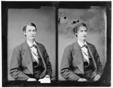 Samuel Dickinson Burchard of Wisconsin, between 1865 and 1880. Creator: Unknown