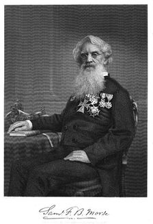 Samuel Finley Breese Morse, American artist and inventor, 1872