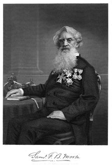 Samuel Finley Breese Morse, American artist and inventor, 1872. Creator: Unknown