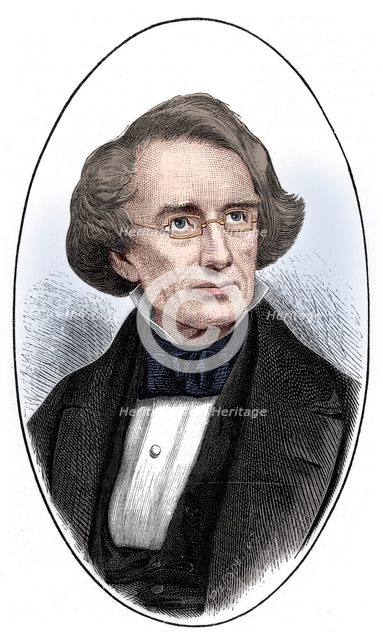 Samuel Finley Breese Morse, American artist and inventor, 1873. Artist: Unknown.