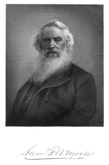 Samuel Finley Breese Morse, American artist and inventor, 1896