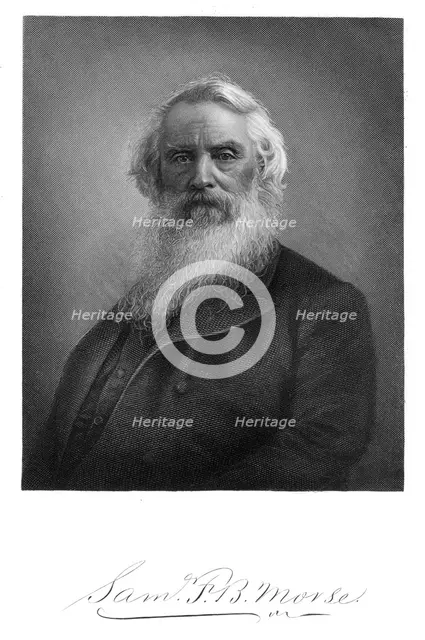 Samuel Finley Breese Morse, American artist and inventor, 1896. Creator: Unknown.