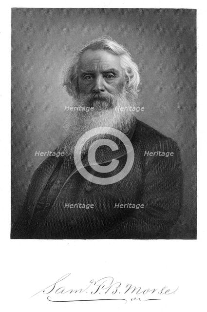 Samuel Finley Breese Morse, American artist and inventor, 1896. Creator: Unknown.