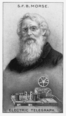 Samuel Finley Breese Morse, American inventor, (1934)