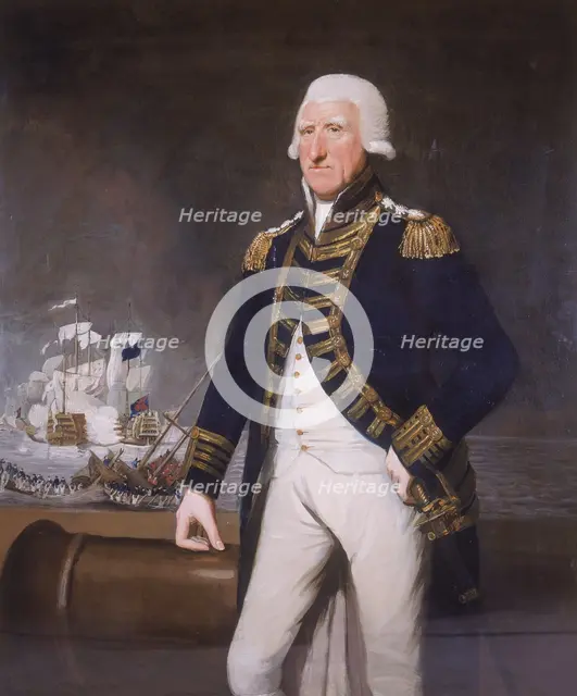 Samuel, First Viscount Hood, (c1794?). Artist: Lemuel Francis Abbot