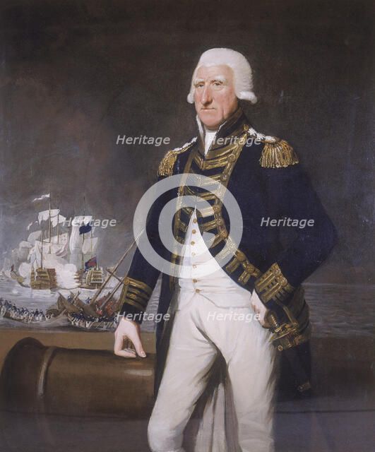 Samuel, First Viscount Hood, (c1794?). Artist: Lemuel Francis Abbot